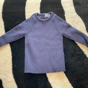 Belati navy knit sweater